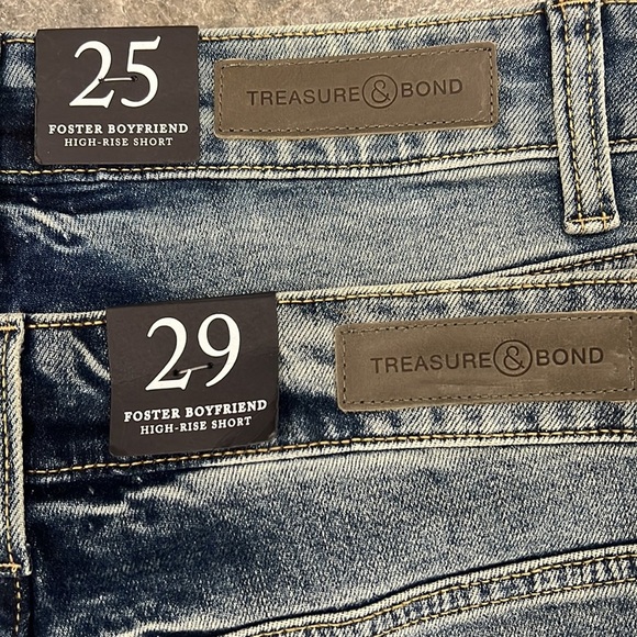 NWT Treasure Bond Distressed Shorts - Picture 5 of 8